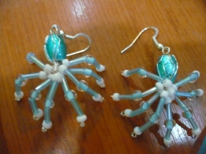 Cercei  Spider Turquoise - 15 RON